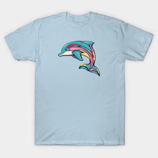 Colorful Dolphin T-Shirt